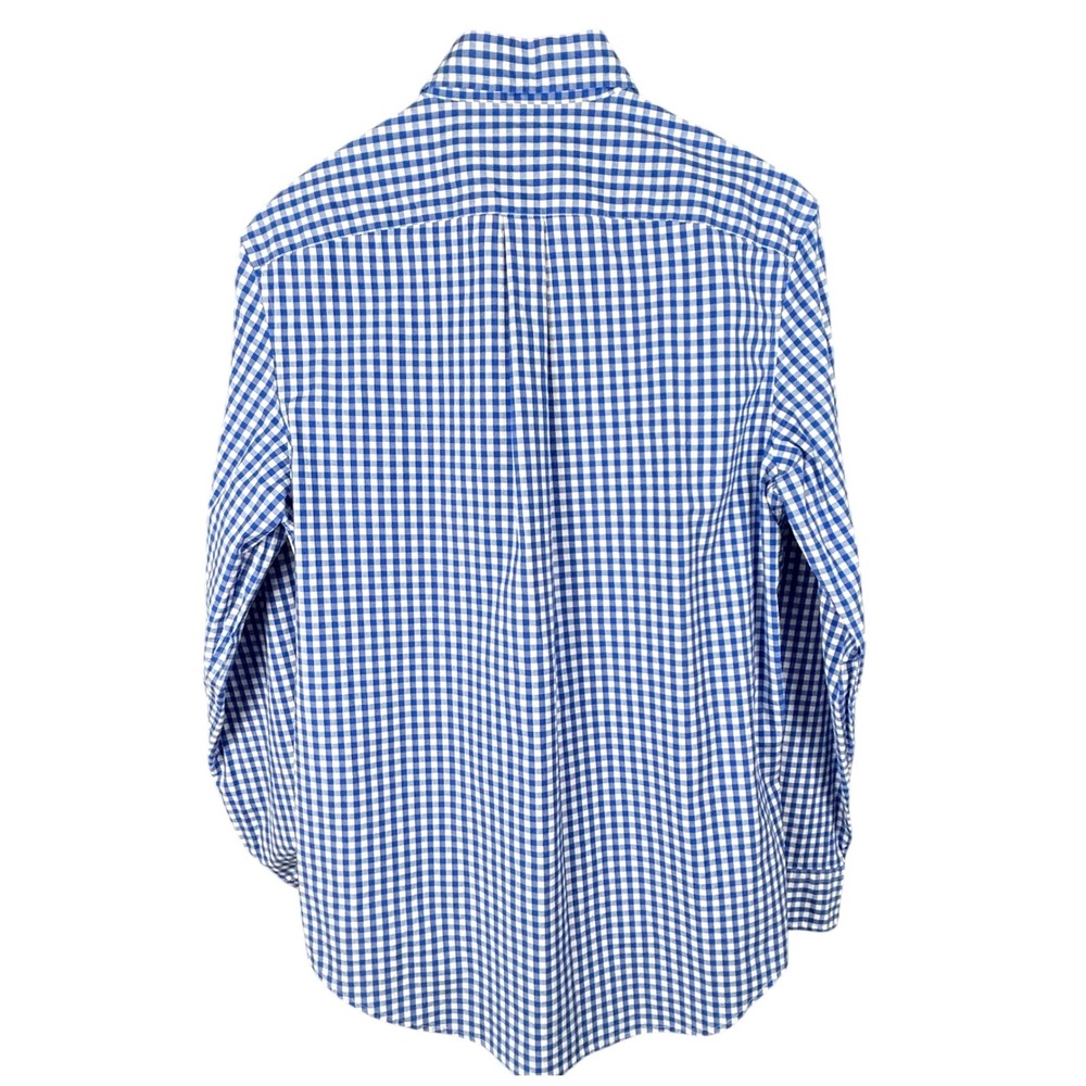 Vineyard Vines Mens Classic Fit Tucker Shirt Blue White Gingham Check Small S - Picture 2 of 6